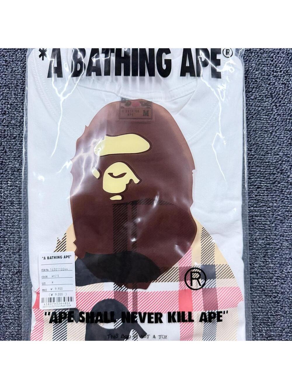 A Bathing Ape BAPE Checkered Tee - Picture 3 of 3